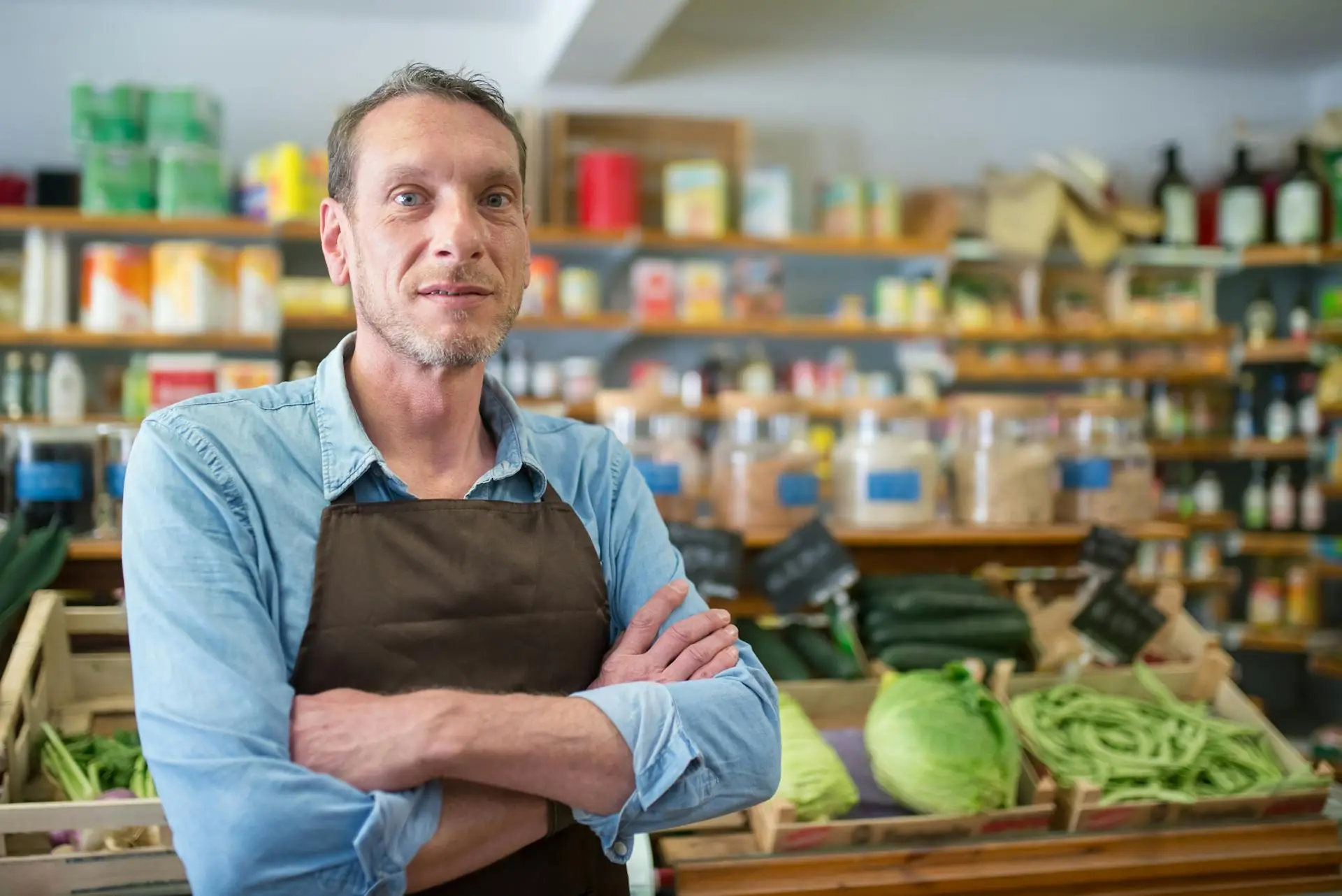 un commerçant